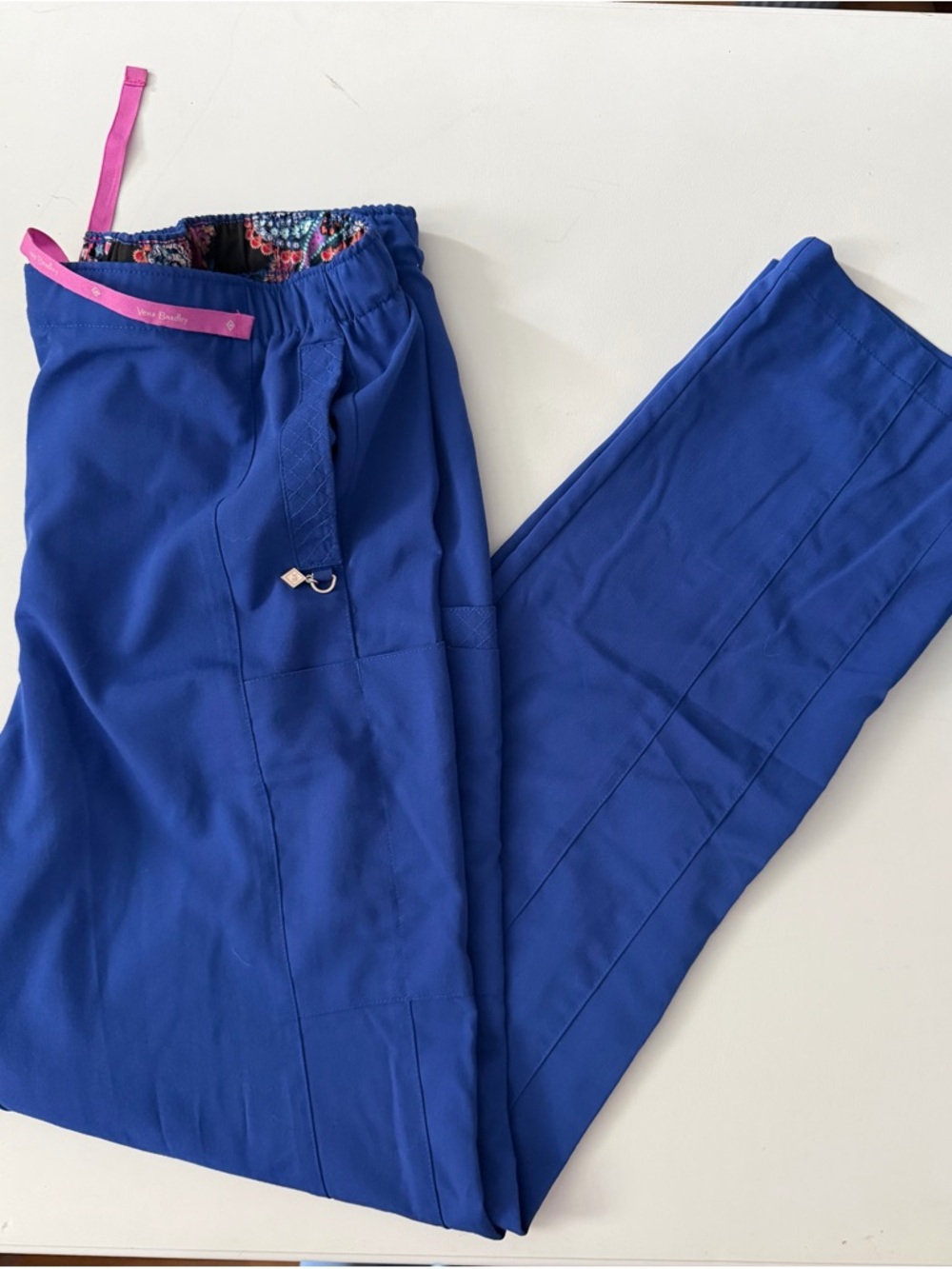 Royal Blue Vera Bradley scrub Pants